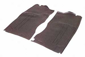 Bay window 68-79 rubber mats for under front seats (left and right) 211863665B