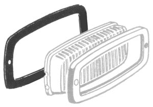 Splitscreen to 1958 central brake light seal