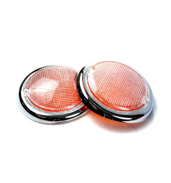 Splitscreen 1964-67 front indicators (pair) complete