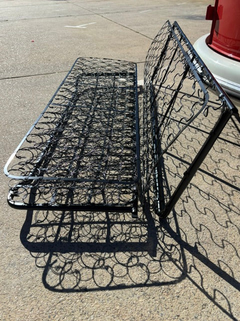 Split Screen Bus 1955-1962 Front Seat Frame Bottom and Back EX DISPLAY