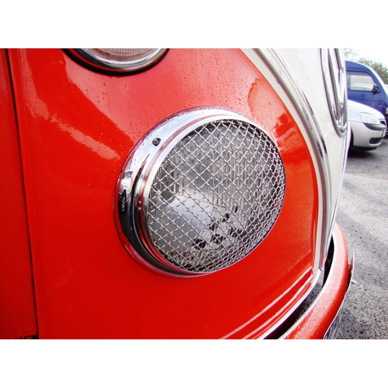 www.aircooledaccessories.com stainless headlight protectors AAC003