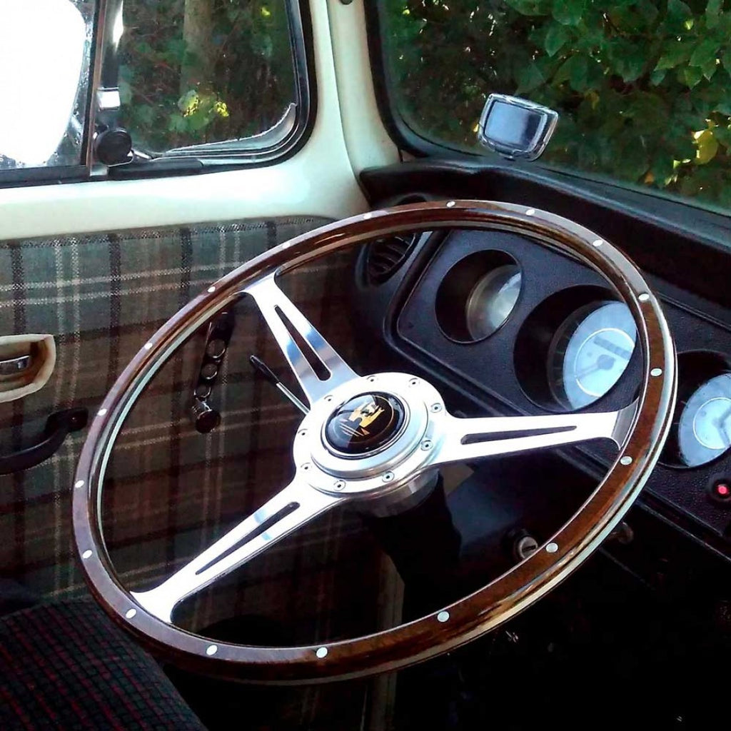 bay window kombi steering wheel alloy