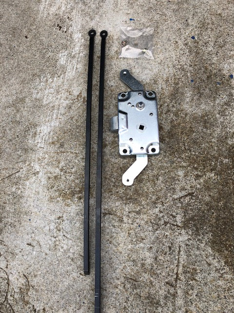 Split Screen Bus 1963 - 1967 Cargo Door Lock and Rods (Right Door on RHD Bus)