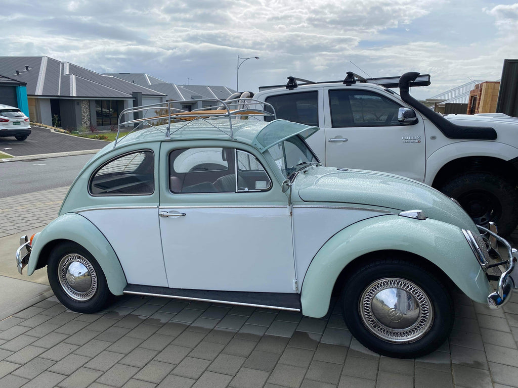 Beetle Roof Rack (timber and steel)